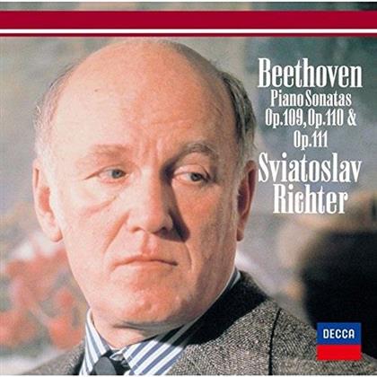 Ludwig van Beethoven (1770-1827) & Sviatoslav Richter - Piano Sonatas op. 109, 110 & 111 (Japan Edition, Limited Edition)