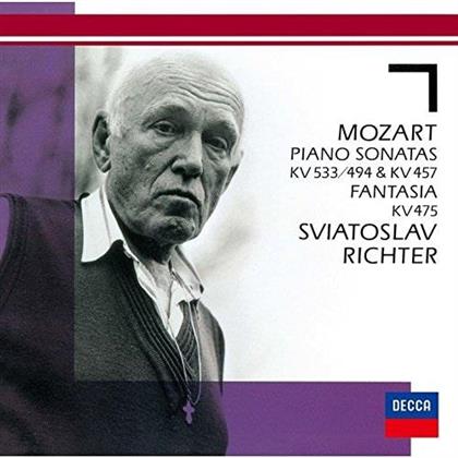 Wolfgang Amadeus Mozart (1756-1791) & Sviatoslav Richter - Piano Sonatas KV 533/494, 457 & Fantasia KV 475 (Japan Edition, Limited Edition)