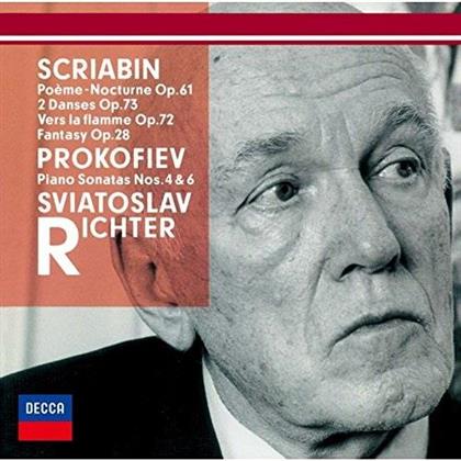 Serge Prokofieff (1891-1953), Alexander Scriabin (1872-1915) & Sviatoslav Richter - Piano Sonatas Nos. 4&6 / Poeme Nocturne Op. 61 (Japan Edition, Limited Edition)