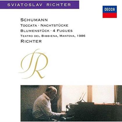 Robert Schumann (1810-1856) & Sviatoslav Richter - Toccata / Nachtstücke / Blumenstück - Teatro Del Bibbiena Mantova 1986 (Japan Edition, Limited Edition)