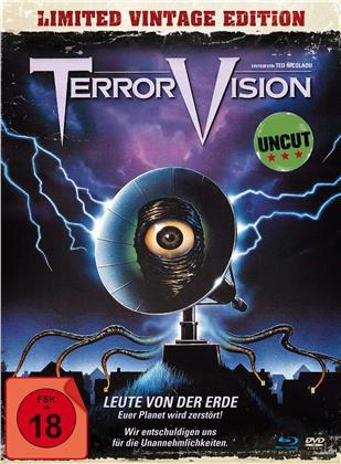 Terror Vision (1986) (Limited Vintage Edition, Mediabook, Uncut, Blu-ray + DVD)