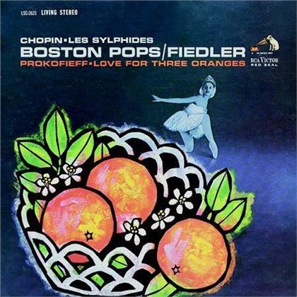 Arthur Fiedler, Frédéric Chopin (1810-1849) & Serge Prokofieff (1891-1953) - Les Sylphides, Love For The Three Oranges (LP)