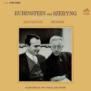 Ludwig van Beethoven (1770-1827), Johannes Brahms (1833-1897) & Arthur Rubinstein - Sonatas No8 Op.30, No 3, Sonata No 1 op.78 (LP)