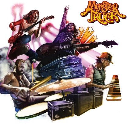 Monster Truck - True Rockers (White Vinyl, LP)