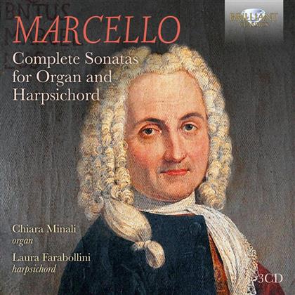 Benedetto Marcello (1686-1739), Laura Farabollini & Chiara Minali - Complete Sonatas For Organ & Cembalo (3 CDs)