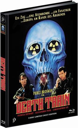 Death Train (1993) (Limited Edition, Mediabook, Uncut, Blu-ray + 2 DVDs)