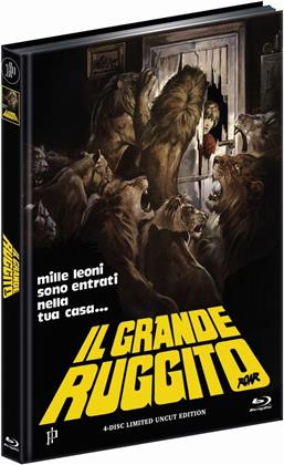 Il grande ruggito - Roar (1981) (Limited Edition, Mediabook, Uncut, Blu-ray + 2 DVDs + CD)