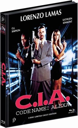 C.I.A. - Codename: Alexa (1992) (Limited Edition, Mediabook, Uncut, Blu-ray + DVD)