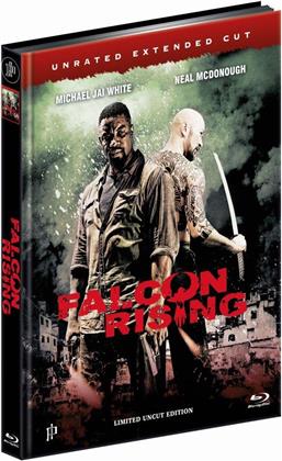 Falcon Rising (2014) (Cover B, Extended Edition, Édition Limitée, Mediabook, Uncut, Unrated)