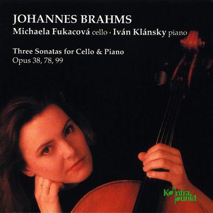Johannes Brahms (1833-1897), Michaela Fukacová & Ivan Klansky - 3 Sonatas For Cello And Piano Op. 38, 78, 99