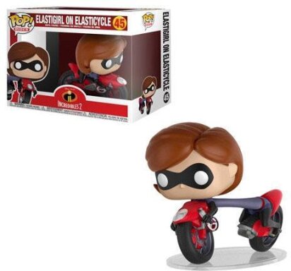 Die Unglaublichen 2: Elastigirl on Elasticycle POP! 45 - Vinyl Figur