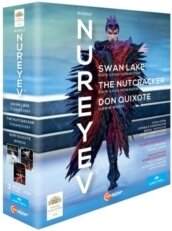 Rudolf Nureyev - Swan Lake / The Nutcracker / Don Quixote (C Major, Unitel Classica, 3 Blu-rays)