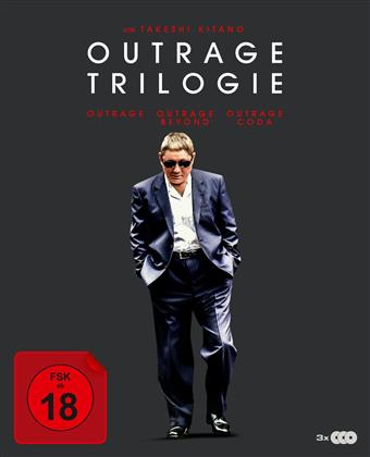 Outrage 1-3 (Digipack, 3 Blu-rays)
