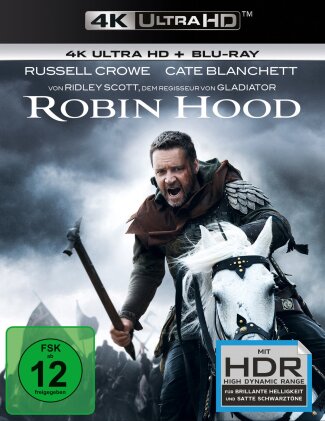 Robin Hood (2010) (Director's Cut, Kinoversion, 4K Ultra HD + Blu-ray)
