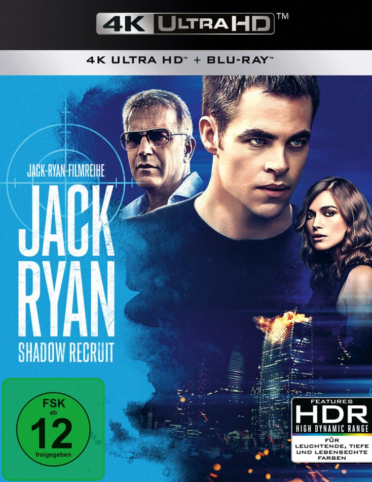 Jack Ryan - Shadow Recruit (2013) (4K Ultra HD + Blu-ray)