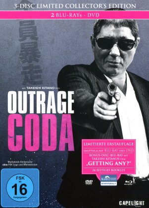 Outrage Coda (2017) (Limited Collector's Edition, Mediabook, 2 Blu-rays + DVD)