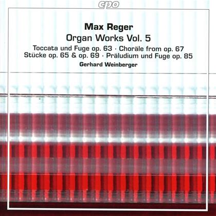 Max Reger (1873-1916) & Gerhard Weinberger - Orgelwerke Vol. 5 - Orgeln Michaeliskirche Leipzig & St. Nicolai Lüneburg (2 CD)