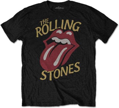 The Rolling Stones Unisex T-Shirt - Vintage Typeface