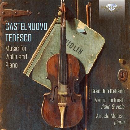 Mario Castelnuovo-Tedesco (1895-1968), Mauro Tortorelli & Angela Meluso - Music For Violin & Piano (3 CDs)