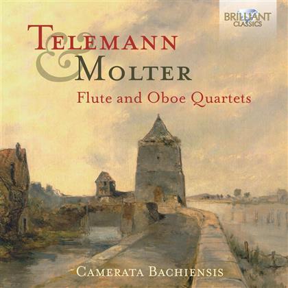 Georg Philipp Telemann (1681-1767), Johann Melchior Molter (1696-1765) & Camerata Bachiensis - Flute & Oboe Quartets - Flöten- & Oboenquartette