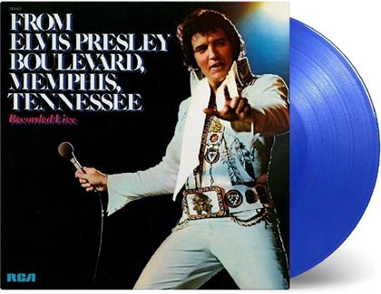 Elvis Presley - From Elvis Presley Boulevard Memphis Tennessee (Music On Vinyl, Transparent Blue Vinyl, LP)