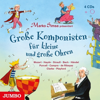 Marko Simsa - Grosse Komponisten Für Kleine Und Grosse Ohren (4 CDs)