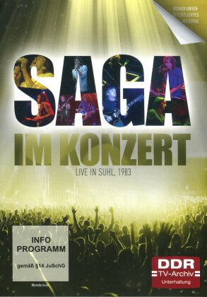 Saga - Im Konzert - Live Konzert in Suhl 1983 (DDR TV-Archiv)