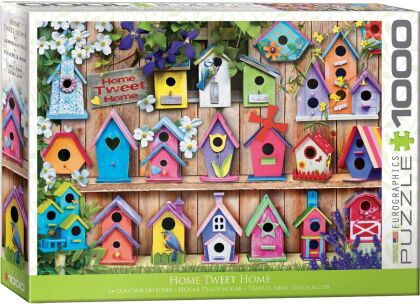 Home Tweet Home: Bird Houses - 1000 Piece Puzzle