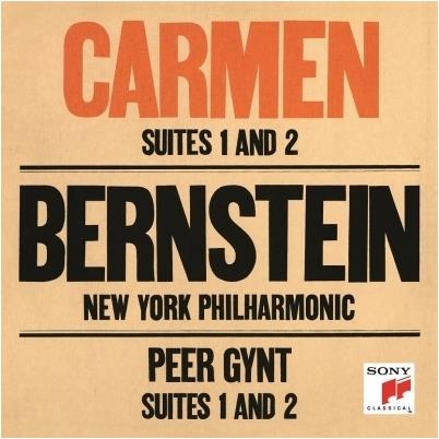 Georges Bizet (1838-1875), Edvard Grieg (1843-1907), Leonard Bernstein (1918-1990) & New York Philharmonic - Carmen Suites 1 & 2 / Peer Gynt Suites 1 & 2 (Limited, Japan Edition)
