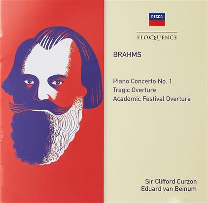 Clifford Curzon, Eduard van Beinum & Johannes Brahms (1833-1897) - Brahms: Piano Concerto No. 1, Overtures (Eloquence)