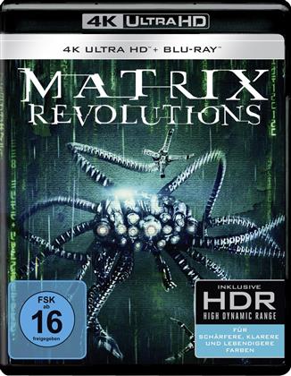 Matrix Revolutions (2003) (4K Ultra HD + Blu-ray)