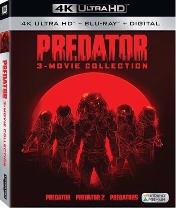 Predator - 3-Movie Collection (3 4K Ultra HDs + 3 Blu-rays)