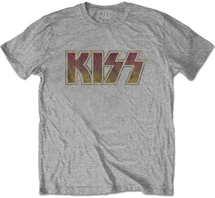 KISS Unisex T-Shirt - Vintage Classic Logo