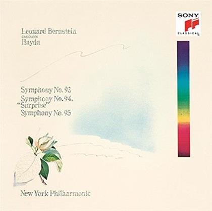 Joseph Haydn (1732-1809), Leonard Bernstein (1918-1990) & New York Philharmonic Orchestra - Symphonies Nos. 93 / 94 / 95 (Japan Edition)