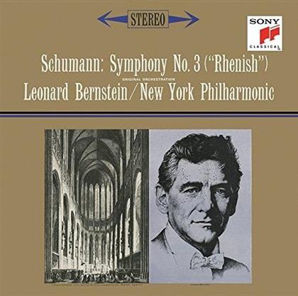 Robert Schumann (1810-1856), Leonard Bernstein (1918-1990) & New York Philharmonic Orchestra - Symphony No. 3 "Rhenish" (Japan Edition, Limited Edition)