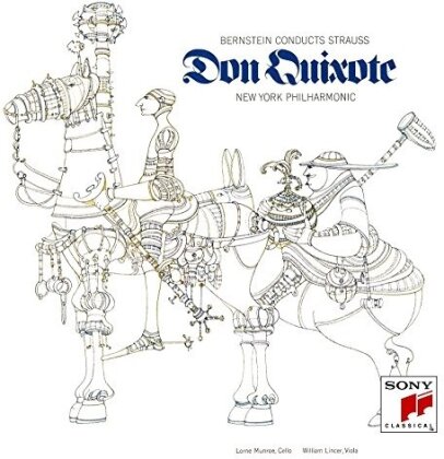 Leonard Bernstein (1918-1990), Richard Strauss (1864-1949) & New York Philharmonic Orchestra - Don Quixote (Japan Edition, Édition Limitée)