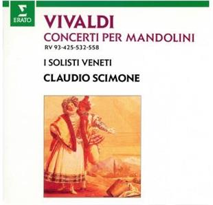Antonio Vivaldi (1678-1741), Claudio Scimone & I Solisti Veneti - Quatre Concertos Pour Mandoline - Concerti Per Mandolini RV 93, 425, 532, 558 (UHQCD, Japan Edition)