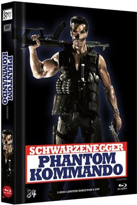 Phantom Kommando (1985) (Cover E, Director's Cut, Edizione Limitata, Mediabook, Uncut, Blu-ray + DVD)