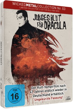 Junges Blut für Dracula (1970) (Wicked Metal Collection, FuturePak, Collector's Edition, Edizione Limitata, Steelbook)
