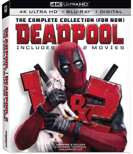 Deadpool 1+2 - The Complete Collection (for now) (2 4K Ultra HDs + 2 Blu-rays)