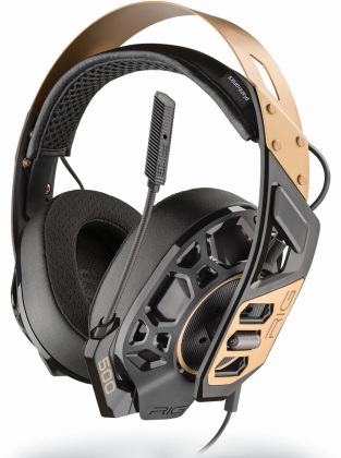 RIG 500 PRO GOLD - Gaming Headset [PS4/PS5/XONE/XSX/PC]