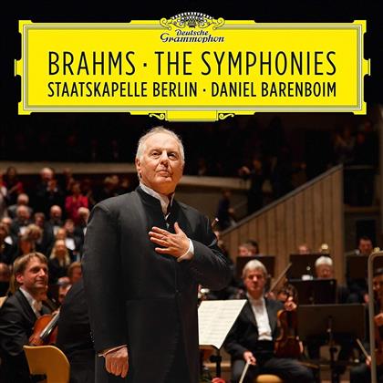 Johannes Brahms (1833-1897), Daniel Barenboim & Staatskapelle Berlin - The Symphonies - Sämtliche Symphonien (4 CDs)