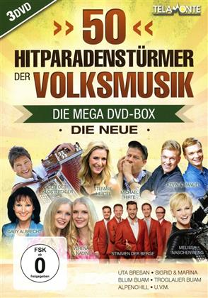 Various - 50 Hitparaden-Stürmer der Volksmusik (3 DVDs)