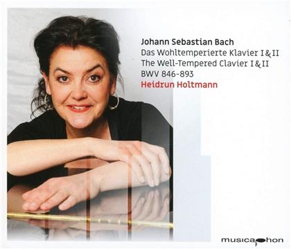 Johann Sebastian Bach (1685-1750) & Heidrun Holtmann - Das Wohltemperierte Klavier (4 CDs)