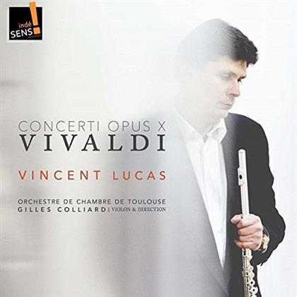 Antonio Vivaldi (1678-1741), Antonio Vivaldi (1678-1741), Gilles Colliard, Vincent Lucas & Orchestre de chambre de Toulouse - Concerti Opus 10