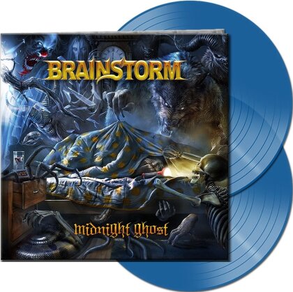 Brainstorm (Heavy) - Midnight Ghost (Clear Blue Vinyl, LP)