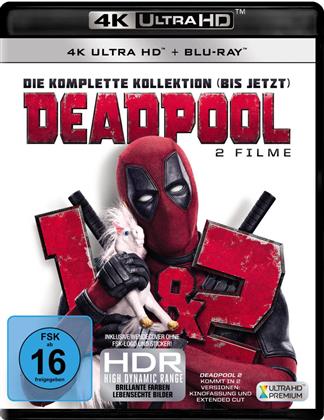 Deadpool / Deadpool 2 (3 4K Ultra HDs + 3 Blu-rays)