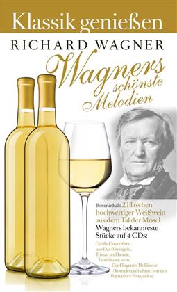 Richard Wagner (1813-1883) - Große Ouvertüren-Der Fliegende Holländer-Weinbox (4 CDs)