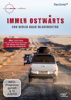 Immer Ostwärts - Von Berlin nach Wladiwostok (4 DVDs)