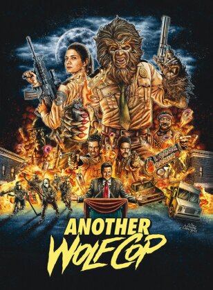 Another Wolfcop (2017) (Cover B, Mediabook, Blu-ray + DVD)